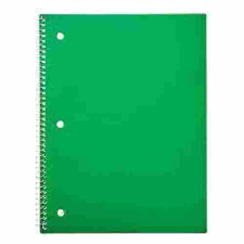 Premium Quality Green Hard Covered Pen Gear 1 Subject Spiral Notebook