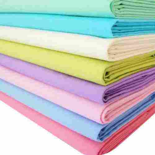 Multicolored Skin-Friendly Breathable 100% Cotton Plain Dyed Fabric For Making Different Types Of Dresses