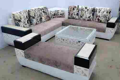 Beautiful Designed Relax On High-Resiliency Cozy Polyester Fancy Sofa Set