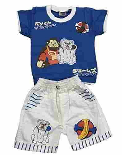Colour White And Blue Comfortable And Lightweight Modern Kids Suits Colour