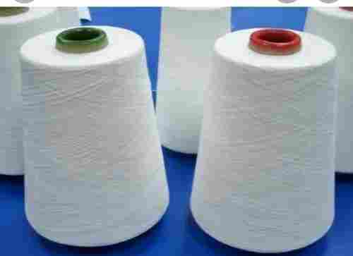 White Color Pure Cotton Yarn For Scarves, Sweaters And Socks