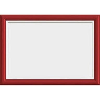 Indian Attractive Decoration Lightweight And Unbreakable Rectangular Red Plastic Photo Frame
