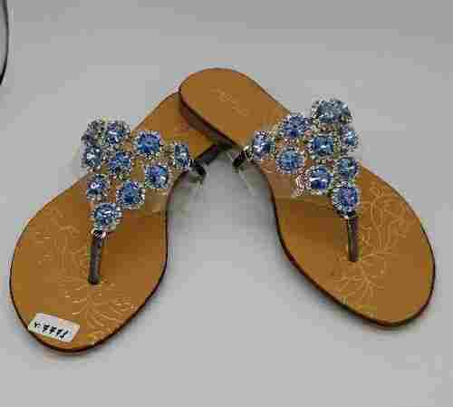 Ladies Anti Slip And Comfortable Lightweight Leather Fancy Casual Sandals
