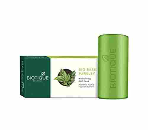 Biotique Deep Cleansing Basil And Parsley Bath Soap, 150g
