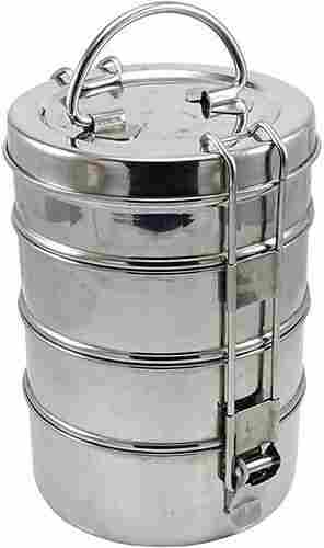 4 Tier Stainless Steel Tiffin Lunch Box