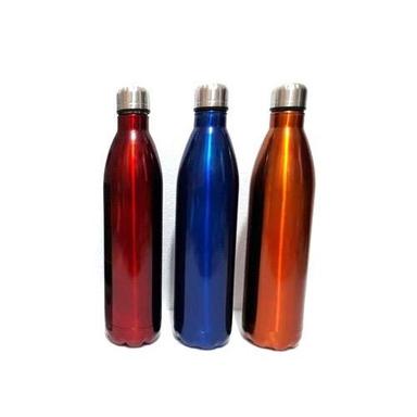 Cool Star 900 Polished Stainless Steel Coloured Water Bottle