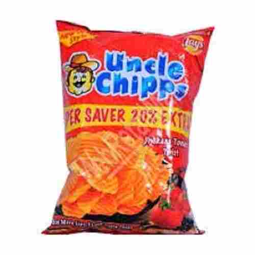40 Gram Uncle Chips Tasty And Spicy Fried Tangy Tomato Potato Chips