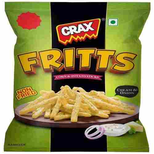 Crax Tasty And Delicious Fritts Corn And Onion Potato Sticks