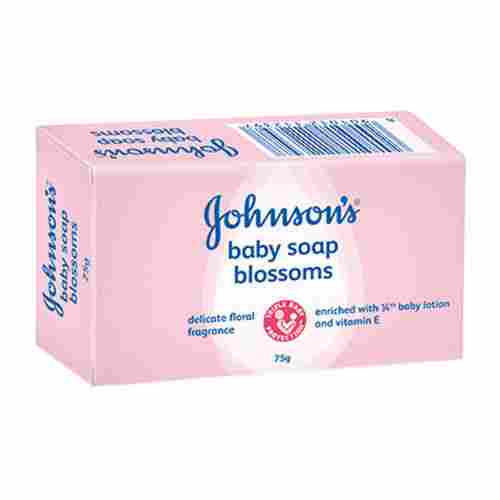 Johnsona  s Blossoms Delicate Floral Fragrance Enriched With Vitamin E Baby Soap, 75g