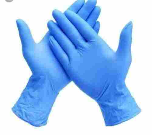 Puncture-Resistant And Chemical Free Blue Nitrile Medical And Surgical Disposable Hand Gloves 