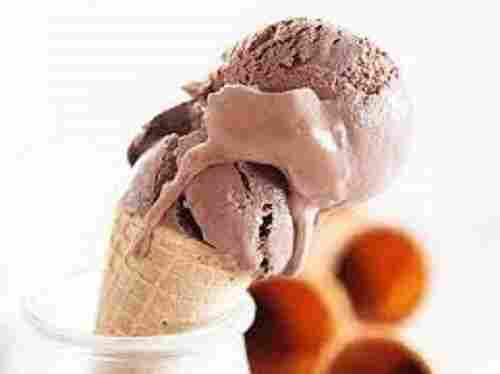 Fresh Mouth Watering Delicious Fresh Chocolate Ice Cream Cone