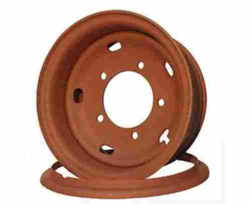 22 Inch Size 5 Inch Section Width Coated Finishing Mild Steel Material Tractor Lock Ring Wheel