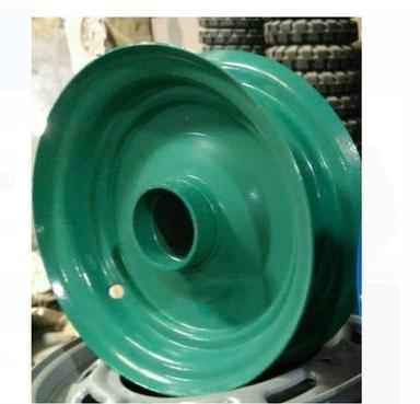 3.50X8 Size Steel Material Round Shape Sea Green Scooter Wheels  Diameter: 6 Inch (In)