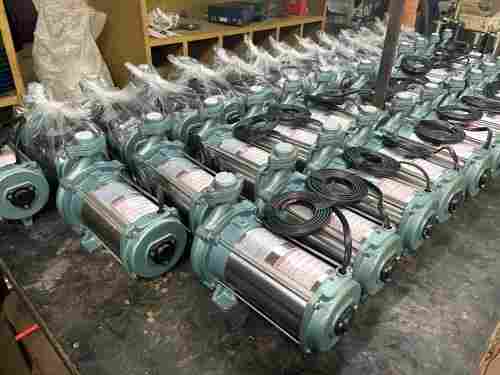 Corrosion Resistance Sturdy Constructed Heavy Duty Silver Submersible Motor Pump 