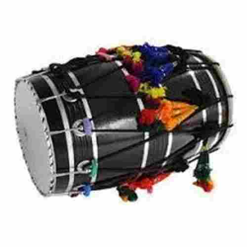 Fancy And Sturdy Bhangra Dhol Made With Wood Perfect For Musical Purposes 