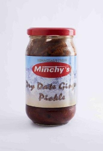 Spicy Tasty Chemical-Free 100 Percent Hygienic Dry Date And Ginger Pickle Shelf Life: 6 Months