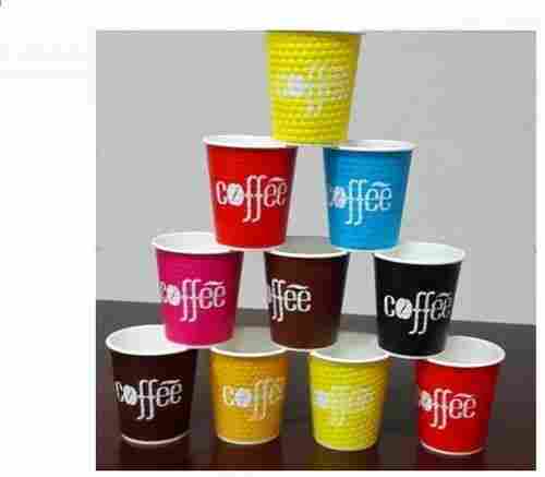 Multi Color Round Printed Paper Disposable Tea Cups, 50 To 60 Ml 
