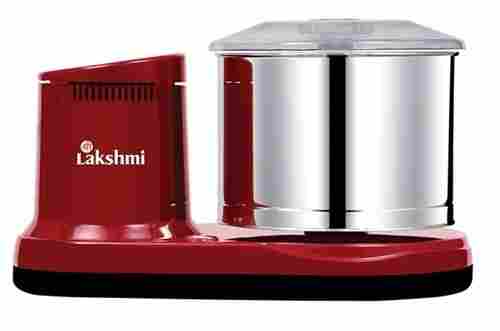 Table Top Stainless Steel Kitchen Lakshmi Wet Grinder Strong Materia In Maroon Colour