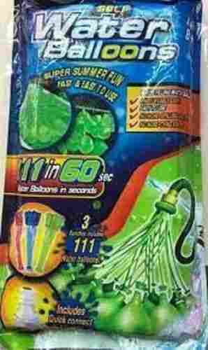 Easy To Fill Non Toxic Rubber Flexible And Lightweight Green Holi Water Balloon 