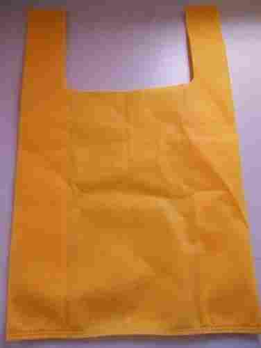 Recyclable Easy To Use Eco Friendly And Non Woven Orange Carry Bag