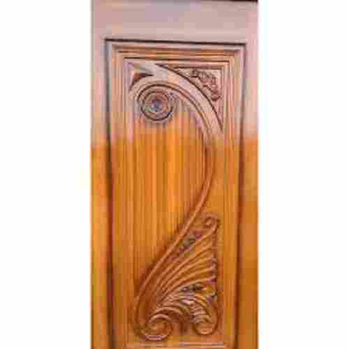 Strong Termite Resistant Highly Durable Designer Brown Wooden Ply Panel Door