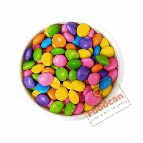 Sweet And Delicious Chocolaty Flavour With Chocolate Buttons Round Gems Candy