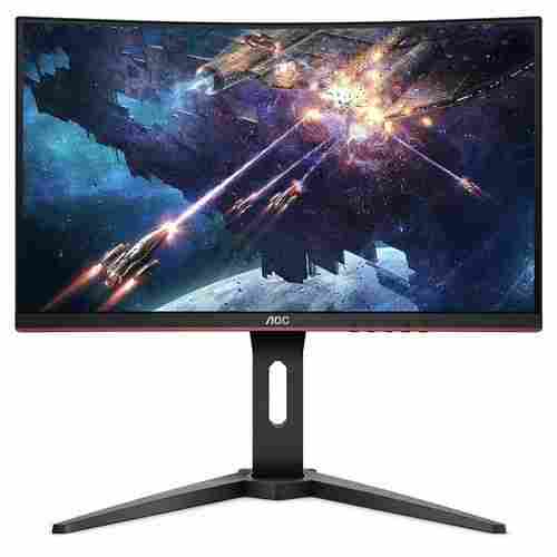 Energy Efficient Light Weight Simple And Sleek Black Computer Monitor 