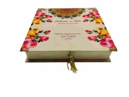 Flower Printing Paper Glossy Lamination Finish Fancy Sweet And Chocolate Box 