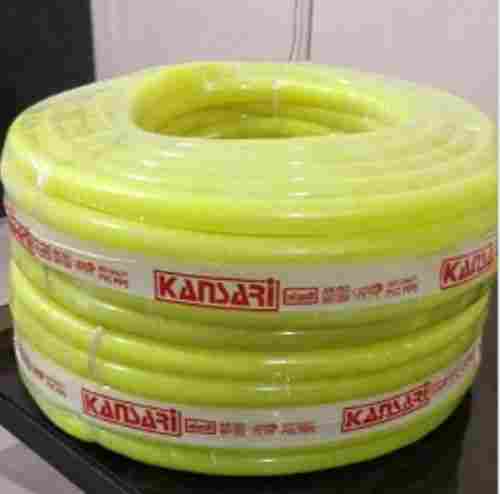 100% Virgin Yellow Pvc Flexible Water Pipe With 1 Inch Diameter And 1.5 Mm Thickness 