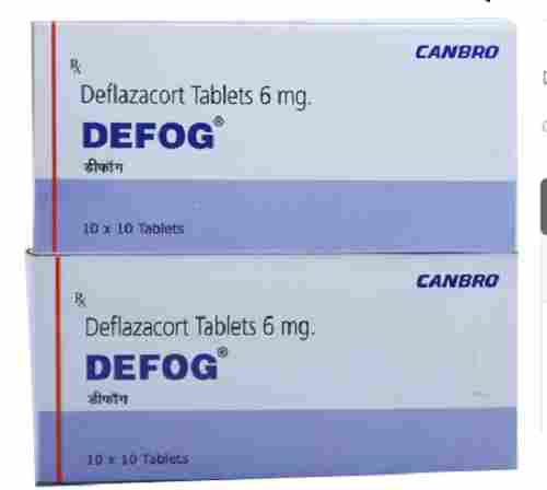 Deflazacort Tablets 6 Mg, Pack Of 10 X 10 Tablets 