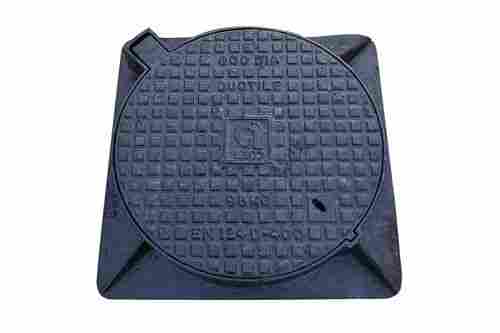 Long Durable Heavy Duty Ruggedly Constructed Square Black Rcc Manhole Covers