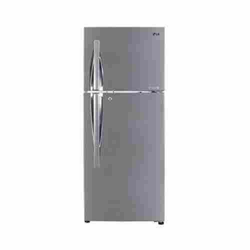 Grey 2 Stainless Steel Double Door With Capacity 308 Liters Domestic Refrigerator 