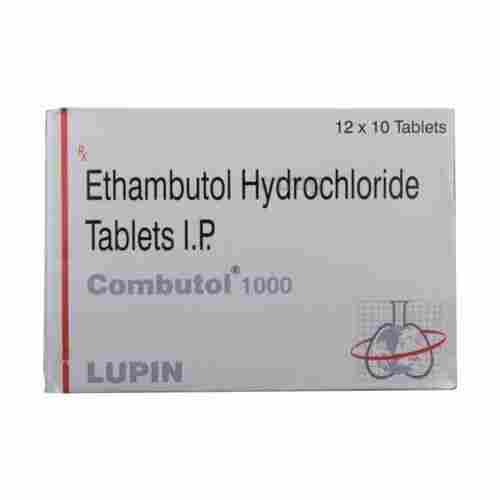 Pack Of 12 X 10 Ethambutol Hydrochloride Tablet