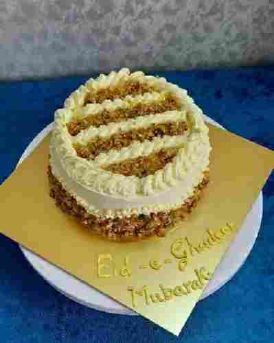 Delicious Mouth Watering Soft Fluffy Tasty Round Butterscotch Cake