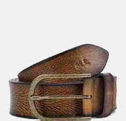 Brass Mens Leather Finish Belts Of High Quality For Casual And Formal Wear