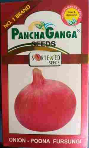 Poona Fursungi Hybrid Onion Seeds (Beej) For Agriculture, 500g Pack
