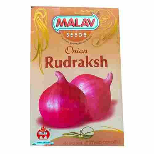 Rudraksh Hybrid Onion Seed (Beej) For Agriculture, 10g Box Packing