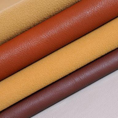 Colorful Beautiful Designed Classic Look Smooth Waterproof Plain Leather Rexine Fabric