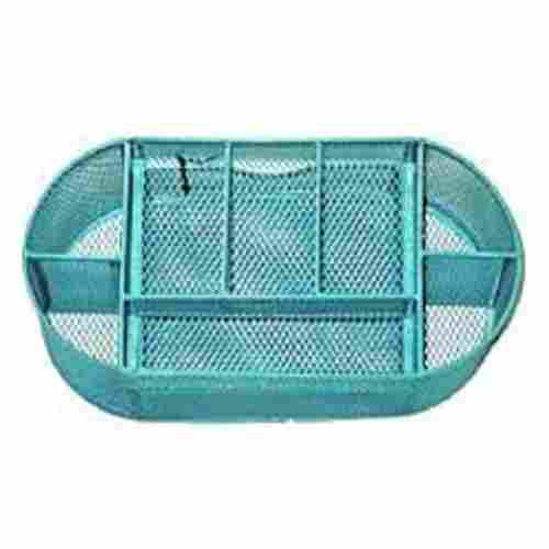 Office And Home Purpose 100 Grams In Weight Durable 7-10 Inches In Size Plastic Blue Pen Holder