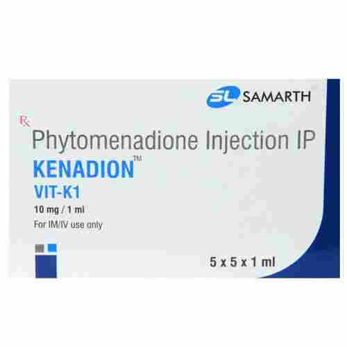 Phytomenadione Injection IP 10mg/1ml for IM/IV Use Only