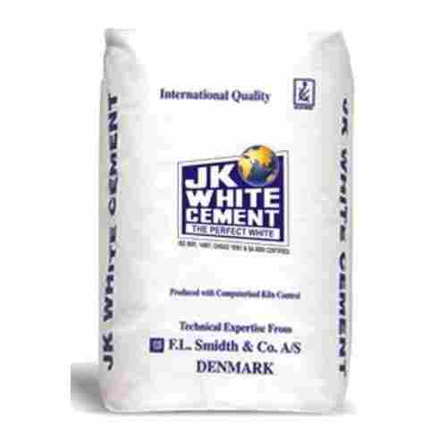 JK White Cement For Building Construction, 25 Kg Bag Pack
