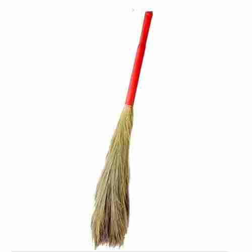 Reliable Versatile Easy To Use Light Weight Dry Soft Brown Gross Broom 