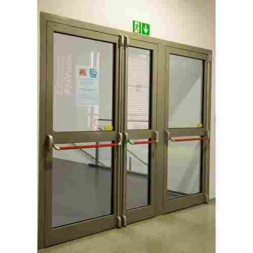 Durable Stylish And Solid Hinged Open Fire Resistant Glass Doors