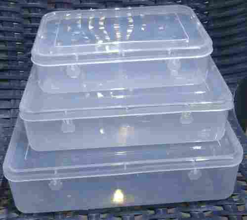 Transparent Plain Clear Good Quality Excellent Finish Plastic Packaging Box