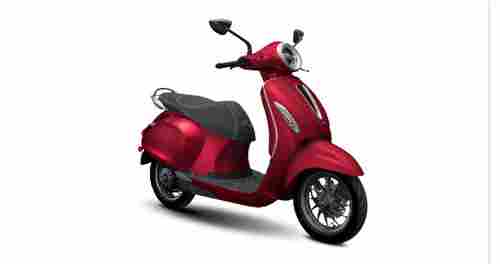 Velluto Rosso Maroon Colour With 10 Litres Fuel Tank Capacity Bajaj Scooter 