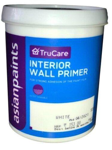  Water-Based High Moisture Asian Paints Truecare Interior Wall Primer Cas No: 67-64-1