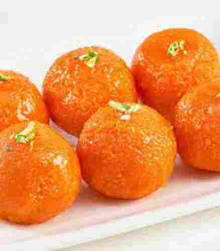 Delighted Softness Delicious Gram Flour Sweet Spices Motichur Laddoo 