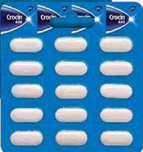 Crocin Tablet 650 Mg Pack Of 15 Use For Cold, Backache, Arthritis And Joint Pains