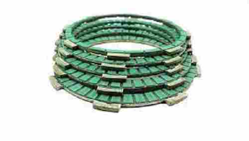 Heavy Duty And Rust Resistant Mild Steel Round Green Silver Clutch Plate 