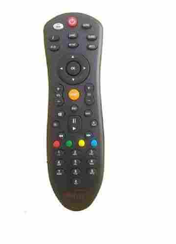 Light Weight Portable Classic Design Strong Plastic Black Smart Tv Remote 